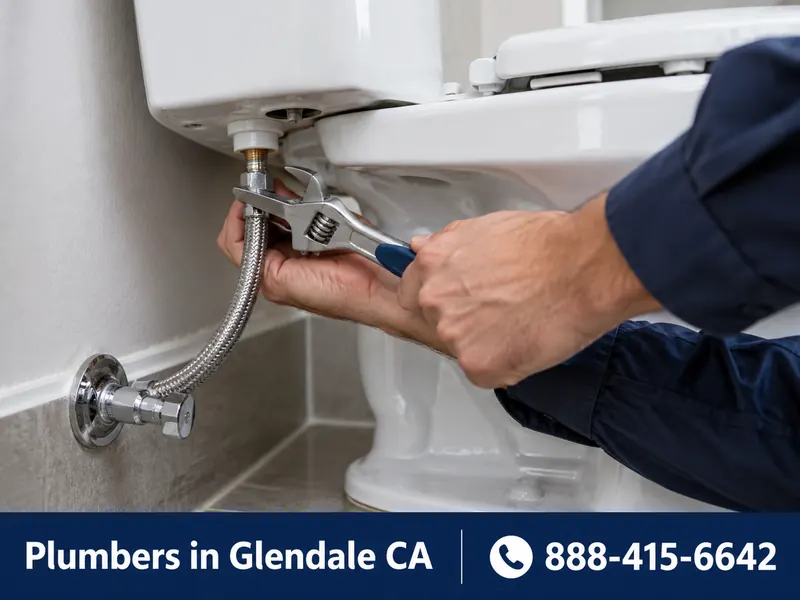 Toilets, Faucets & Disposals work by a licensed plumber in Glendale, CA